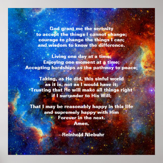 Das ruhige Gebet Poster