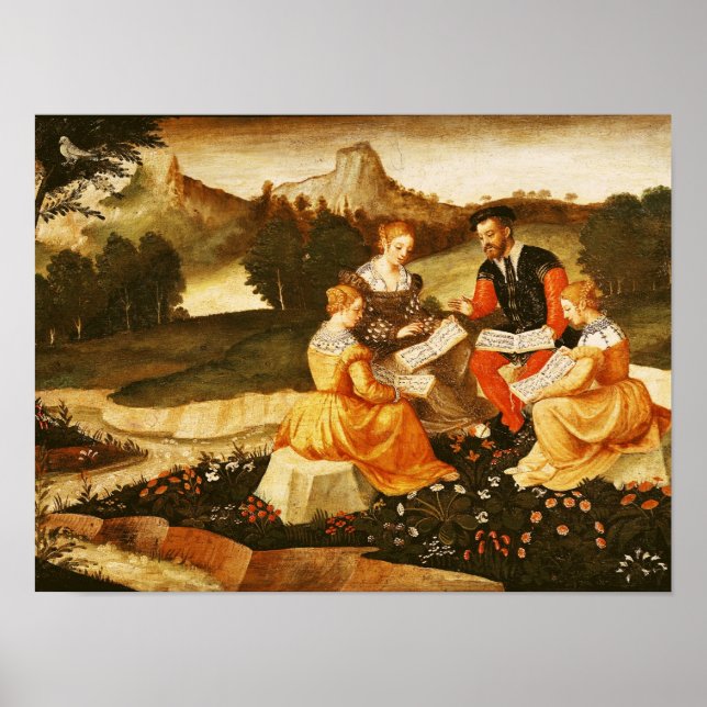 Das rustikale Konzert, das Lied Poster (Vorne)