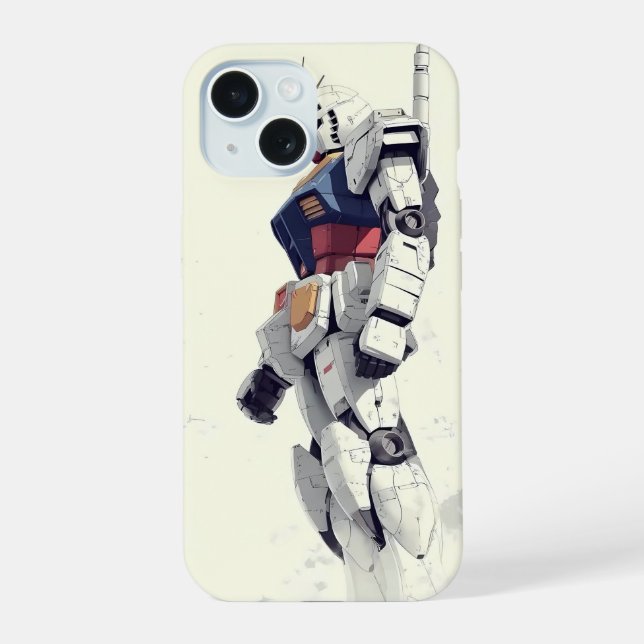 Das RX-78-2-Gundam iPhone 15 Hülle (Rückseite)