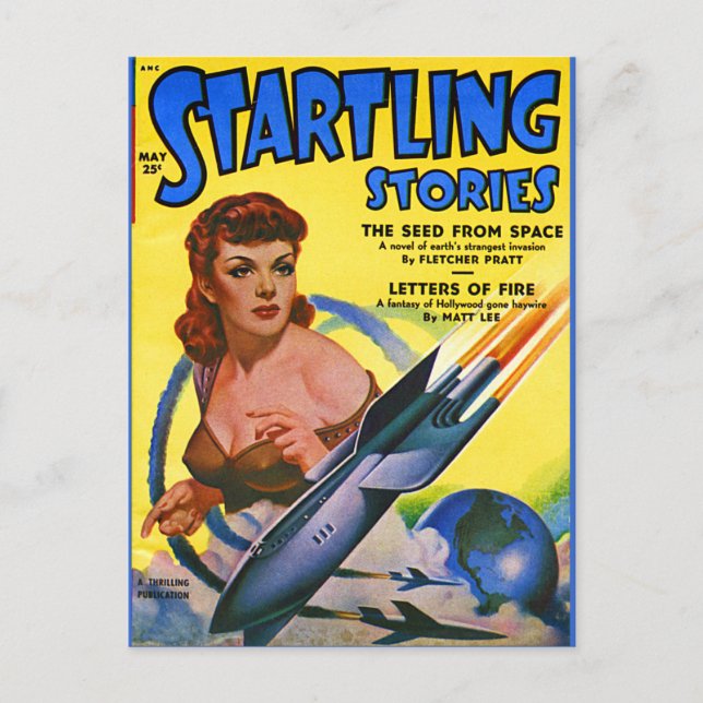 Das Saatgut aus dem Weltraum! Postkarte (Vorderseite)