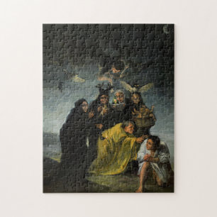 Das Sabbat der Hexen Francisco Goya Puzzle