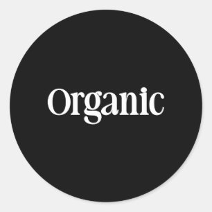 Das sagt Bio-Shirt - Ein Design, das sagt Runder Aufkleber