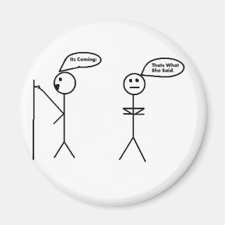 DAS SAGTE SIE. MAGNET