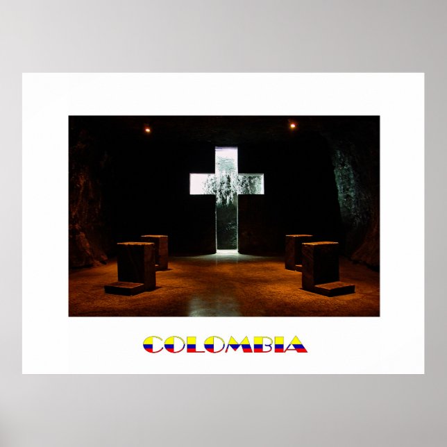 Das Salt Cathedral Reiseplakat Poster (Vorne)