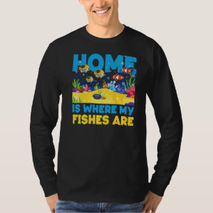 Das Saltwater Aquarium Zuhause ist der Ort, an dem T-Shirt