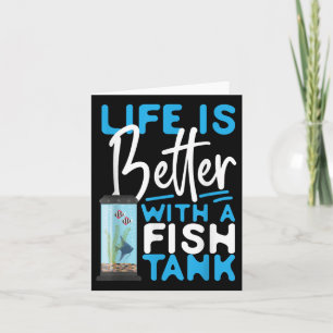 Das Salzwasser Aquarium ist besser mit einem Fisch Karte