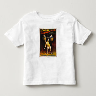 Das Sandow Trocadero Vaudevilles Gewichtheben Kleinkind T-shirt
