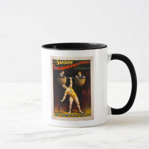 Das Sandow Trocadero Vaudevilles Gewichtheben Tasse
