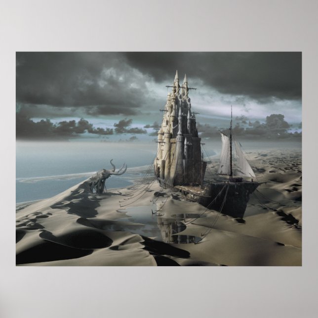 Das Sandschloss Poster (Vorne)