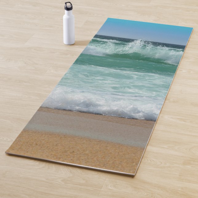 Das Sandstrand-Template Trendy Yogamatte (Beispiel)