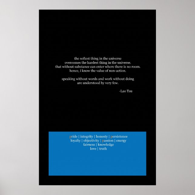 Das sanftste Ding im Universum Poster (Vorne)