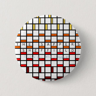 Das sappers-Sheffield-Abzeichen Button