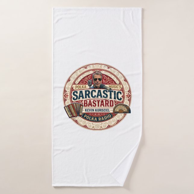 Das Sarkastische Bastard Handtuch Set (Badehandtuch)