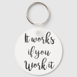 Das saubere Schritt-Erholungs-Zitatgeschenk der Schlüsselanhänger