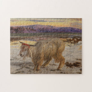 Das Scapegoat-Kunstpuzzle der Jagd Puzzle