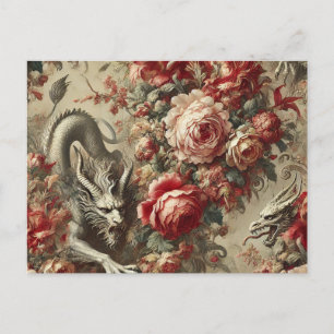 Das Scarlet Thicket - gotisch Viktorianisch Feiertagspostkarte