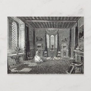 Das Scarlet-Zeichn-Zimmer, Abstellturm Postkarte