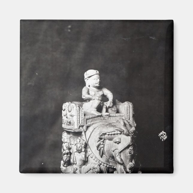 Das Schachbrett von Charlemagne' Magnet (Vorne)