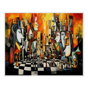 Das Schachspiel Poster