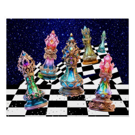 Das Schachspiel-Poster Poster