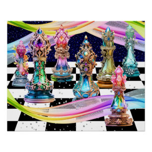 Das Schachspiel-Poster Poster