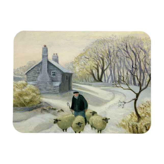 Das Schaf führen Magnet (Horizontal)