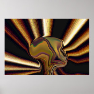 Das Schaffungs-Plakat Poster