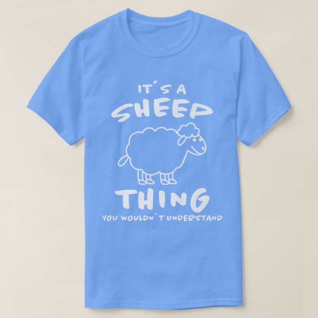 Das Schafschaf-Lamm des Bauern ist ein Schafspelz T-Shirt (Design vorne)