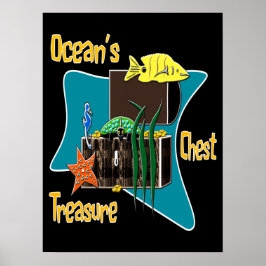 Das Schatztruhen des Ozeans Poster