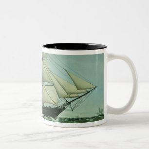 Das Schererschiff "Highflyer", 1111 Tonnen Zweifarbige Tasse