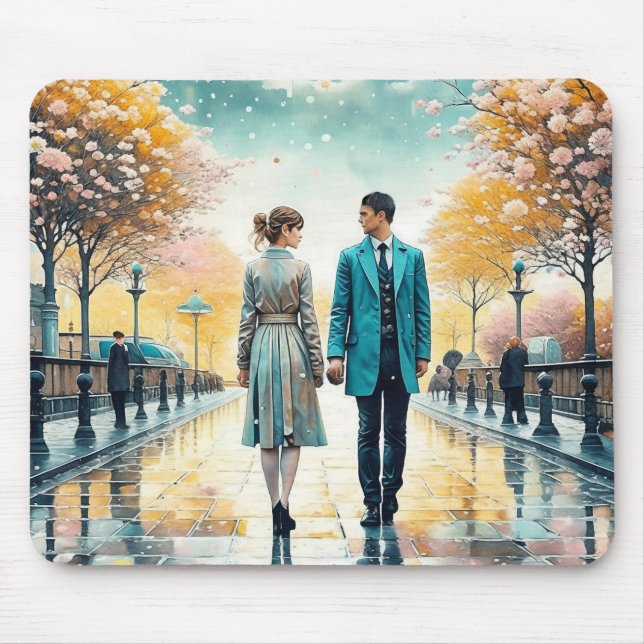 Das Schicksal brachte uns zusammen Mousepad (Vorne)