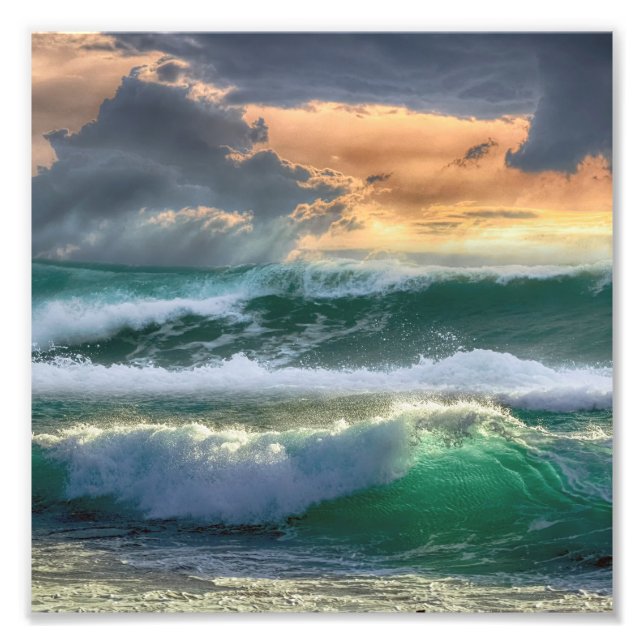 Das Schicksal des Wave Destiny Fotodruck (Vorne)