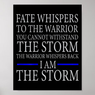 Das Schicksal flüstert dem Krieger, den man nicht  Poster