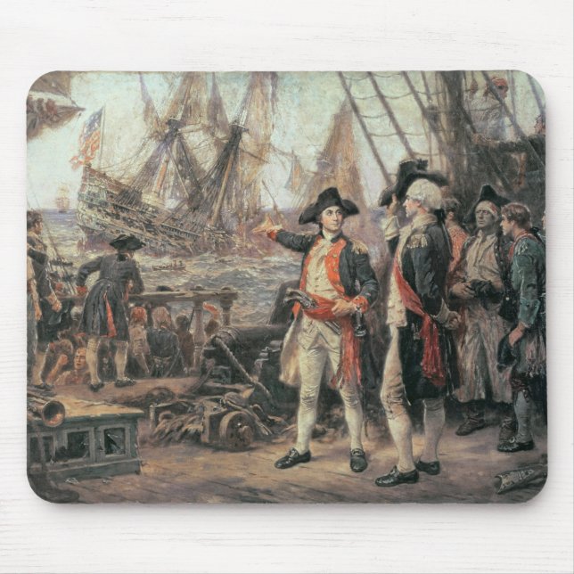 Das Schiff, das den Sieg sank, 1779 Mousepad (Vorne)