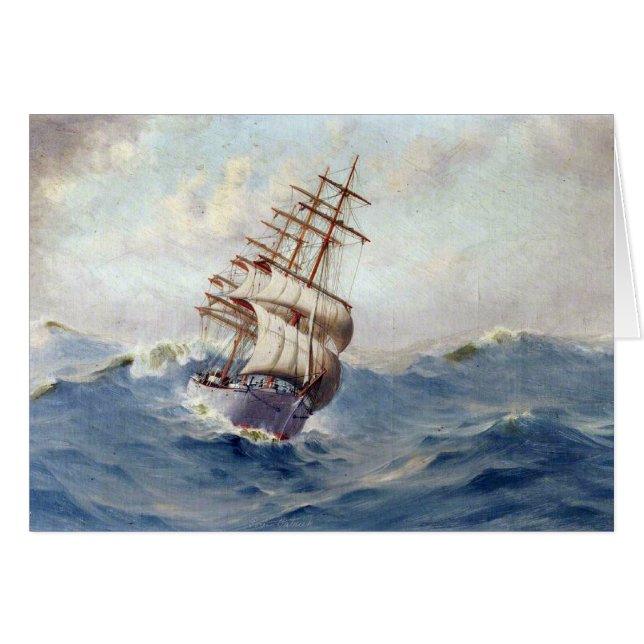 Das Schiff Portpatrick 1900er (Vorderseite (Horizontal))