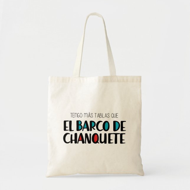 Das Schiff von Chanquete Tragetasche (Vorne)
