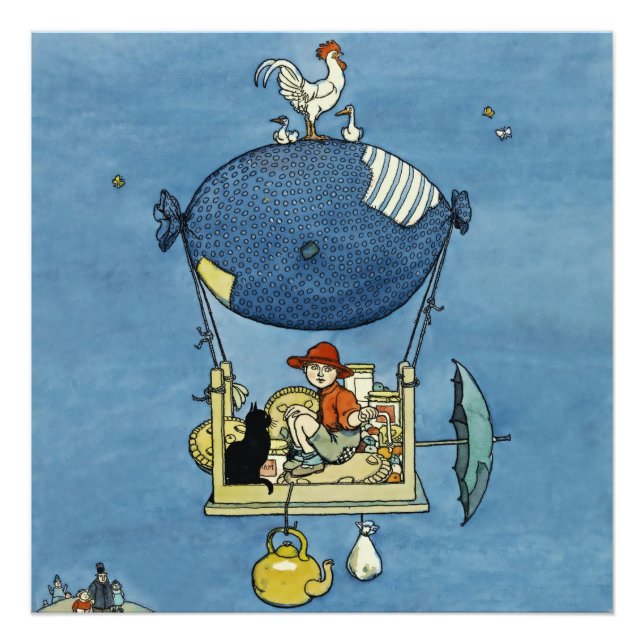 "Das Schiff" von W Heath Robinson Fotodruck (Vorne)