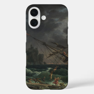 Das Schiffbruch von Claude-Joseph Vernet iPhone 16 Hülle