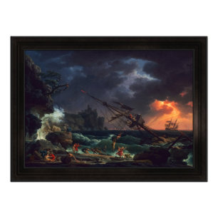 Das Schiffbruch von Claude Joseph Vernet Fotodruck