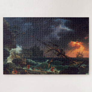 Das Schiffbruch von Claude Joseph Vernet Puzzle