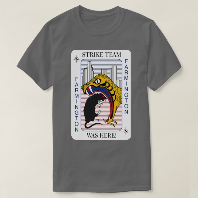Das Schildstreikteam  T-Shirt (Design vorne)