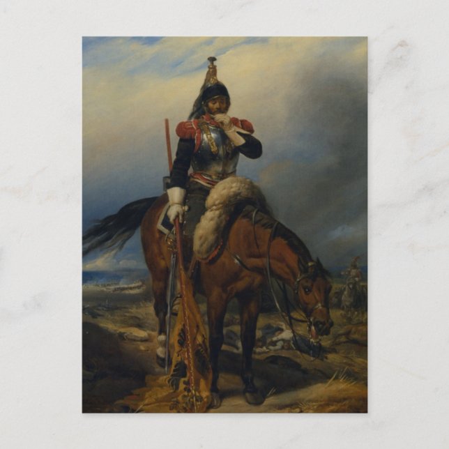 Das Schlachtfeld Postkarte (Vorderseite)