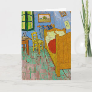 Das Schlafzimmer 1889 mit Vincent Van Gogh Card Karte