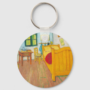 Das Schlafzimmer in Arles. Heiliges-Remy durch Van Schlüsselanhänger