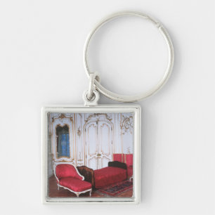 Das Schlafzimmer von Elizabeth von Bayern Schlüsselanhänger