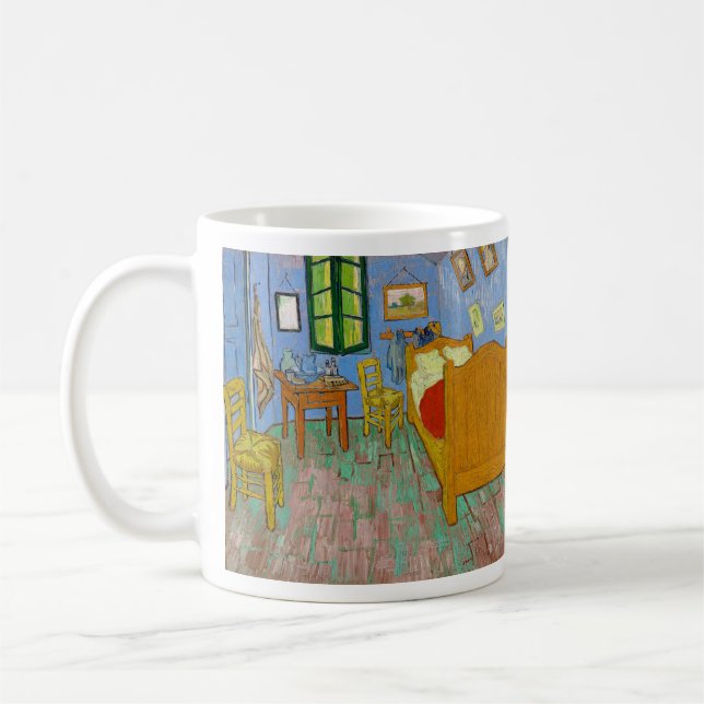Das Schlafzimmer von Van Gogh Kaffeetasse (Links)