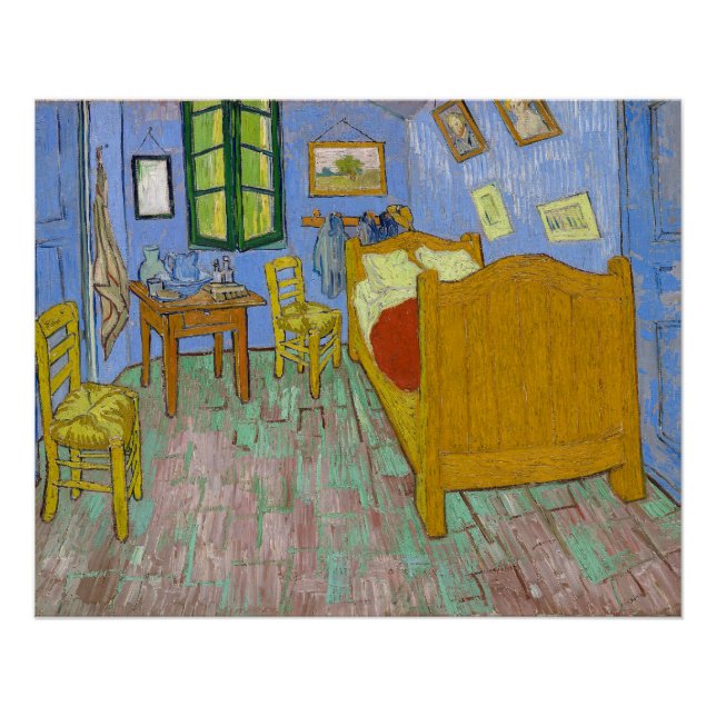 Das Schlafzimmer von Vincent Van Gogh Poster (Vorderseite)