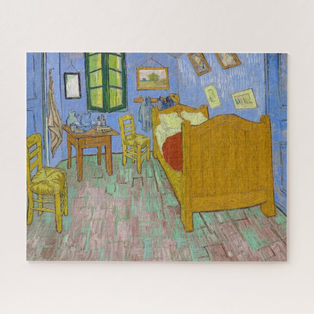 Das Schlafzimmer von Vincent van Gogh Puzzle (Horizontal)