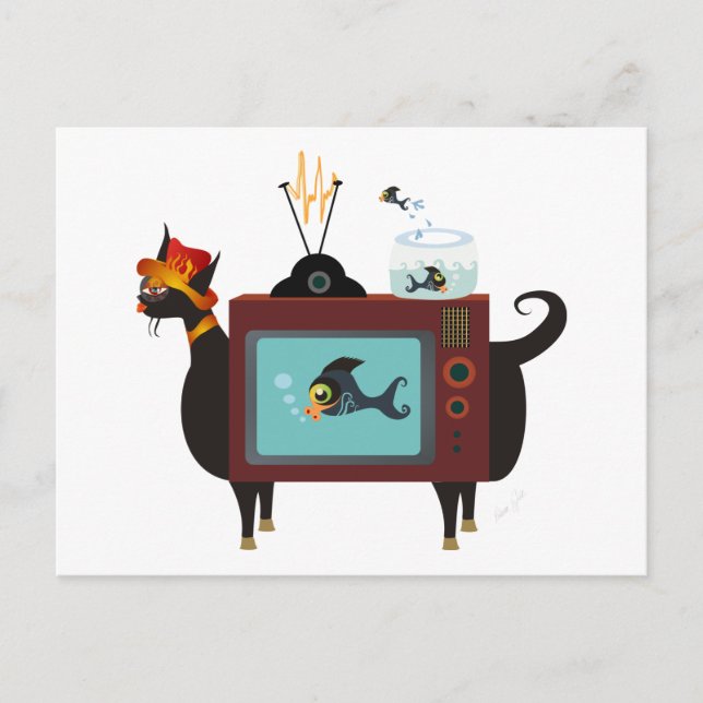 Das Schlechte an Ungereimtem Postkarte (Vorderseite)