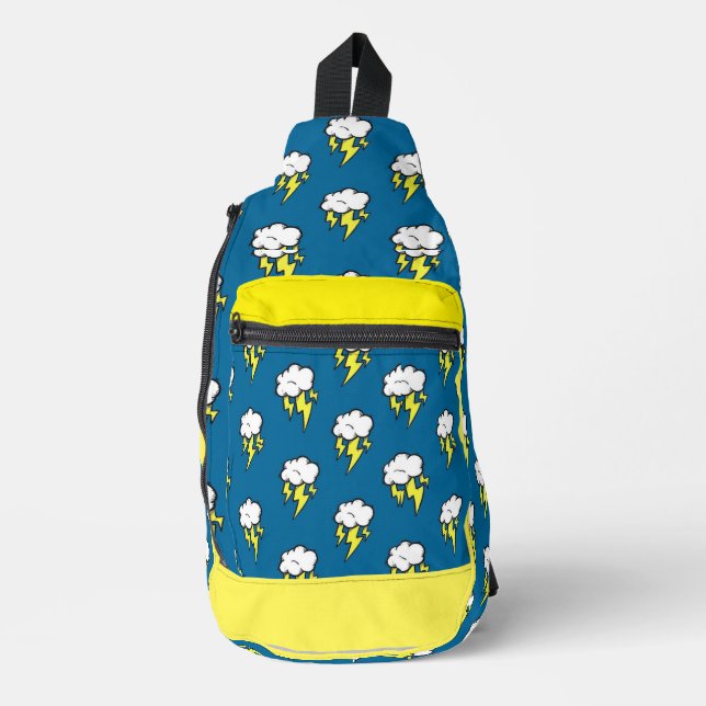 Das Schleudern von Donner Crossbody Bag (Vorderseite)